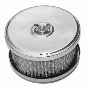 Racing Power Chrome 4 X 2 Air Cleaner K it-Paper Element | R2170