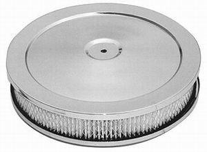 Racing Power Chrome 10In X 2In Air Cleaner Kit Paper Element | R2282
