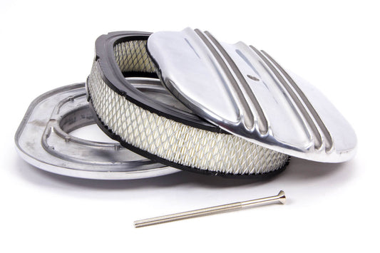 Racing Power Polished 12x2 Alum Oval Finned A/C Polished | R6320
