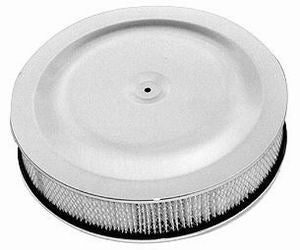 Racing Power Chrome 14In X 3In Race Car Air Cleaner Kit Paper | R8032