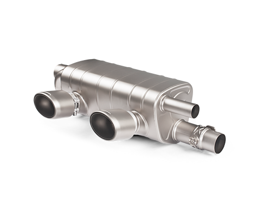 Akrapovic 2016-2019 Porsche Slip-On Line (Titanium) - for OE non sport exhaust | S-PO/TI/5H