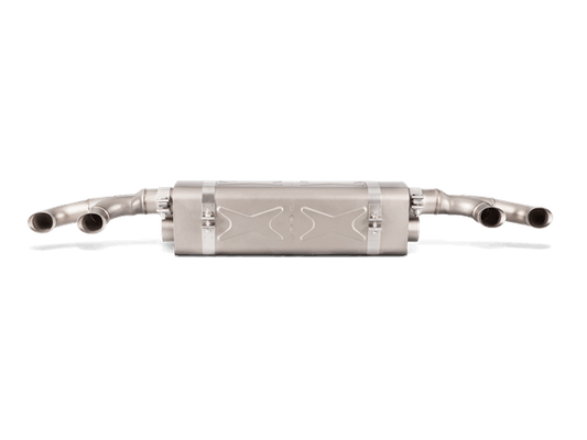 Akrapovic 2016-2019 Porsche Slip-On Line (Titanium) | S-PO/TI/6H