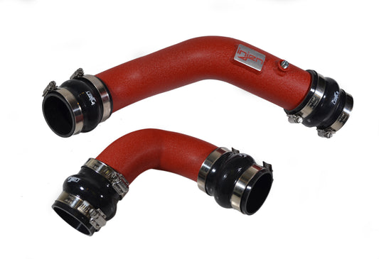 Injen 17-21 Honda Civic Wrinke Red SES Intercooler Pipes | SES1582ICPWR