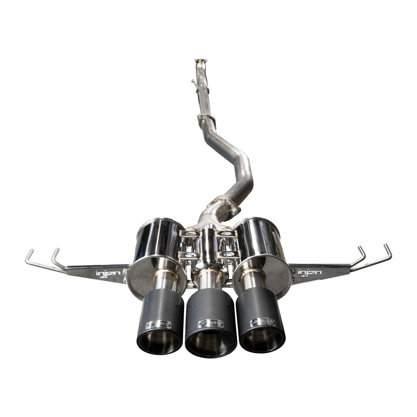 Injen 17-21 Honda Civic Injen Technology Stainless Steel Cat-Back Exhaust System w/ Carbon Fiber Tips | SES1583CF