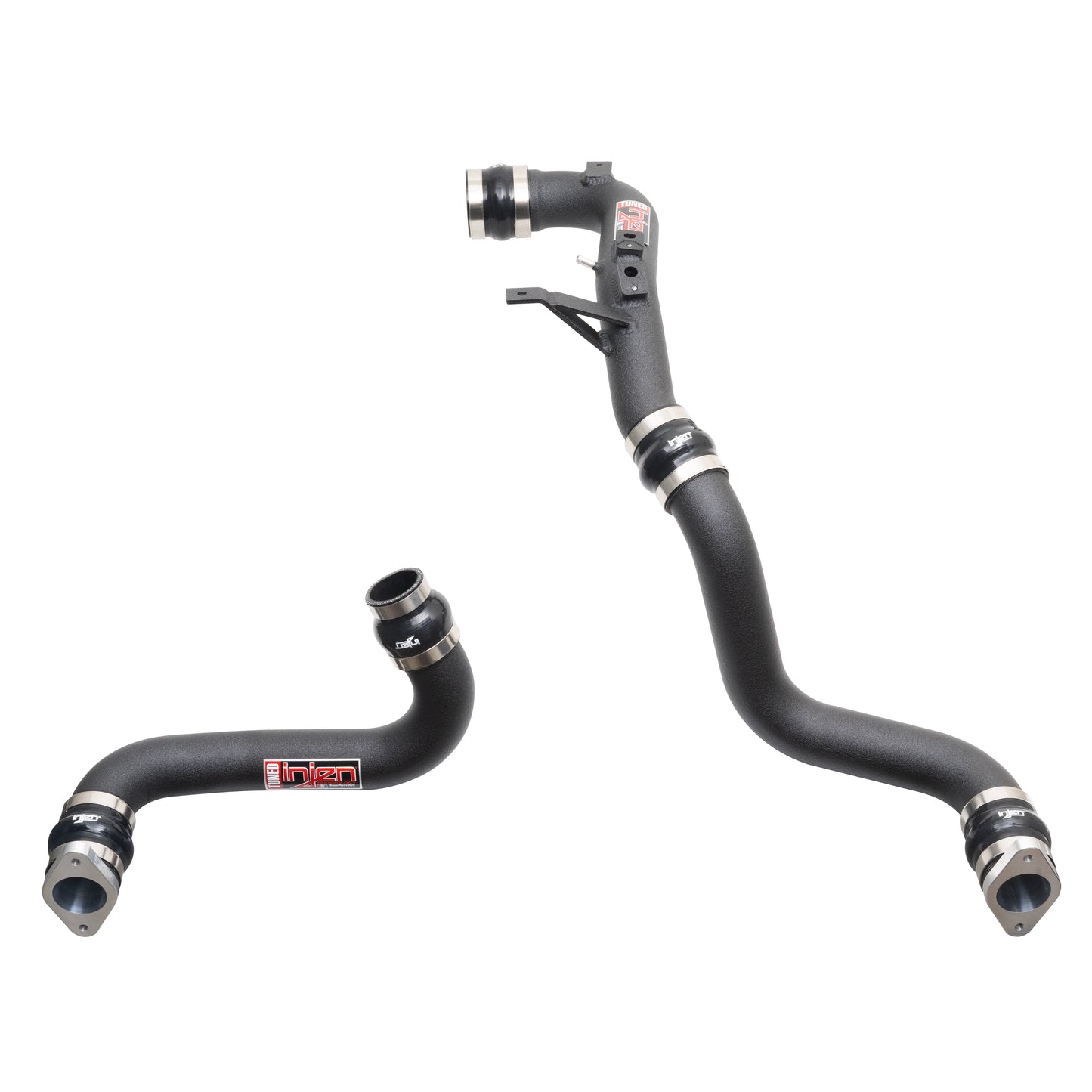 Injen 22-24 Honda Civic Injen SES Wrinkle Black Intercooler Pipes | SES1586ICPWB