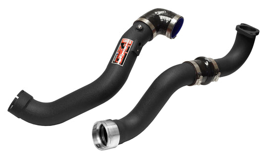 Injen 13-23 Chevrolet Camaro Wrinkle Black SES Intercooler Pipes | SES7300ICPWB
