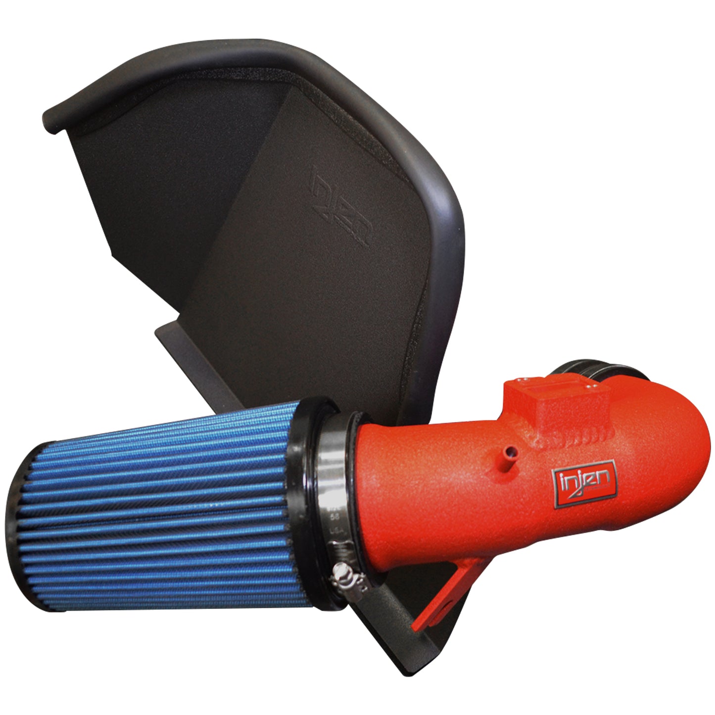 Injen 17-21 BMW Universal Wrinke Red SP Short Ram Air Intake System | SP1123WR