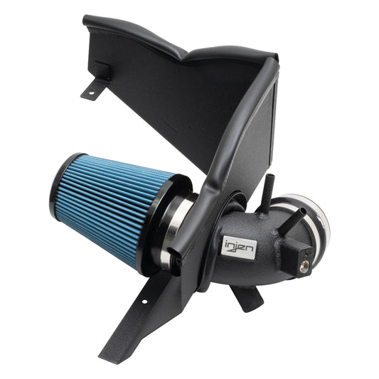 Injen 22-23 Kia Stinger Wrinkle Black SP Aluminum Series Air Intake System | SP1352WB