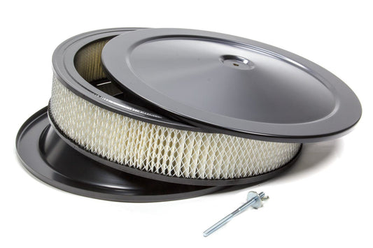 Specialty Products Black Paint 14x3in Air Cleaner Black  | 4304BK