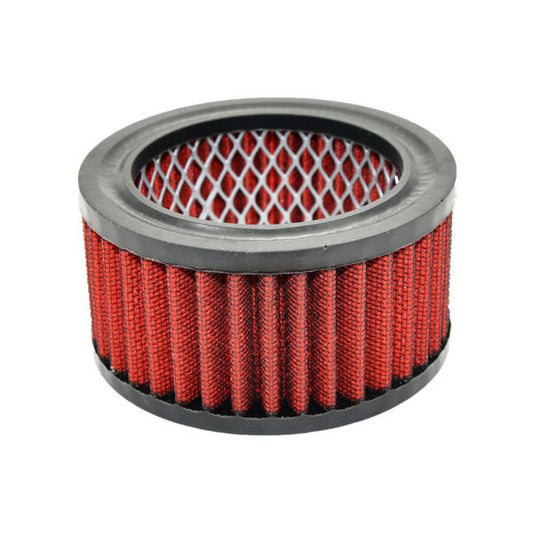 Specialty Products Universal Air Filter Element Wash able Round 4in x 2in Red | 7134
