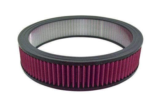 Specialty Products Universal Air Cleaner Element 14in X 3in Round with Red | 7143