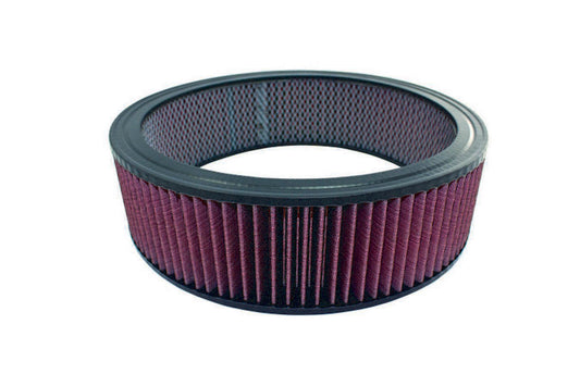 Specialty Products Universal Air Cleaner Element 14in X 4in Round with Red | 7144