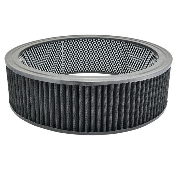 Specialty Products Universal Air Filter Element Wash able Round 14in x 4in | 7144BK