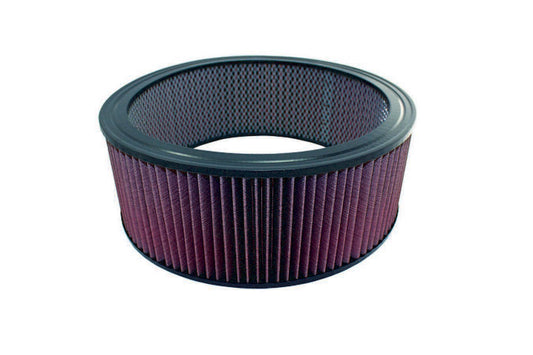 Specialty Products Universal Air Cleaner Element 14in X 5in Round with Red | 7145