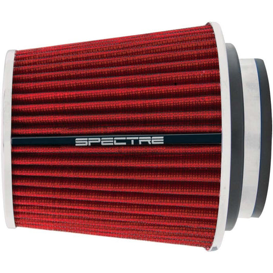 Spectre Universal 4in Inlet Cone Filter Red 5.5 in Long | SPE-8132