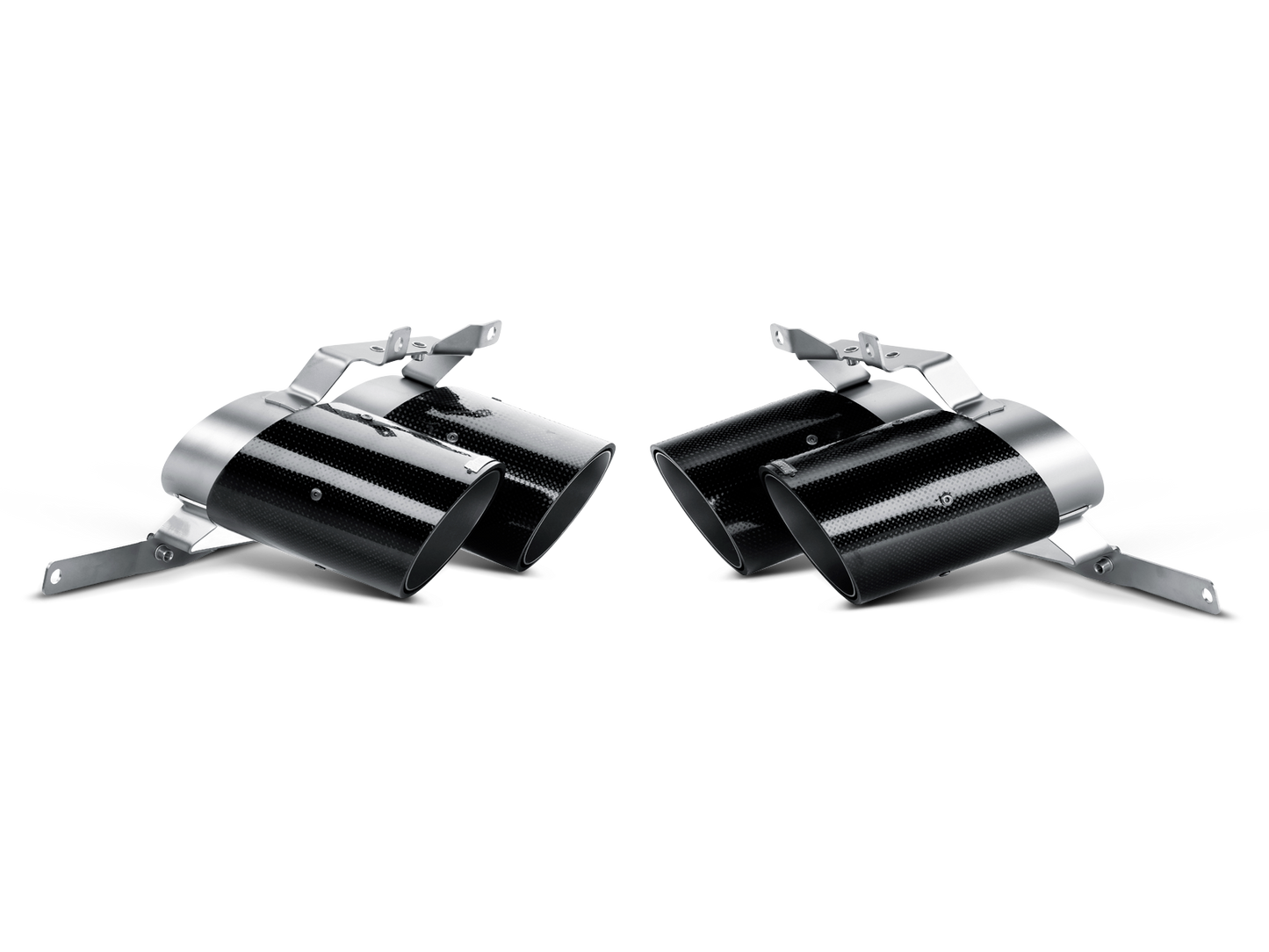 Akrapovic 2008-2014 Lamborghini Tail pipe set (Carbon) 550/560 | TP-CT/7