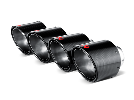 Akrapovic 2008-2020 Nissan Tail pipe set (Carbon,dia 125 mm) Corvette | TP-NIR35C