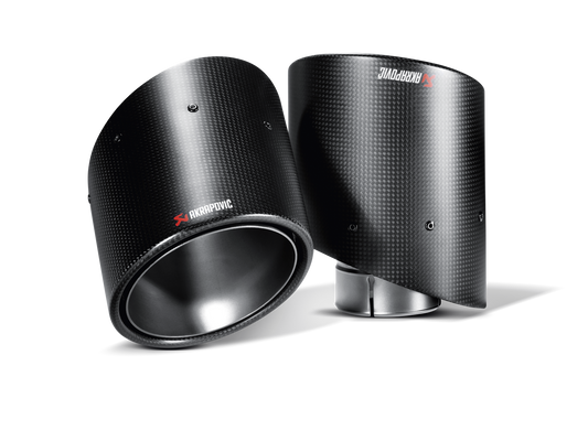 Akrapovic 2009-2020 Nissan Tail pipe set (Carbon) | TP-NIZ34-C