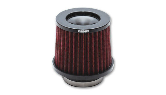 Vibrant Performance Universal THE CLASSIC Performance Air Filter 3.5in inlet | 10924