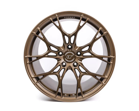 VR Forged D01 Wheel Set Corvette C8 20x9.5 21x12.5 Satin Bronze | 153792383