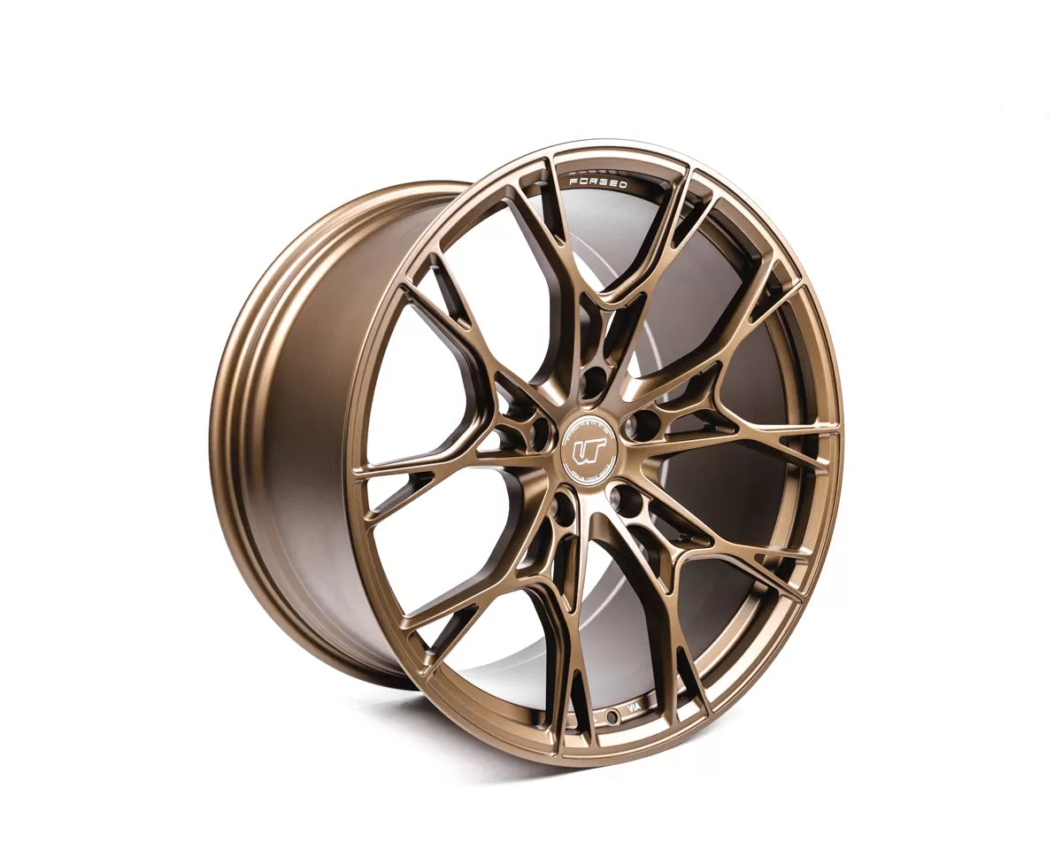 VR Forged D01 Wheel Set Corvette C8 20x9.5 21x12.5 Satin Bronze | 153792383