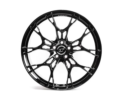 VR Forged D01 Wheel Set Ferrari 488 20x9.0 21x12 Gloss Black | 153792379