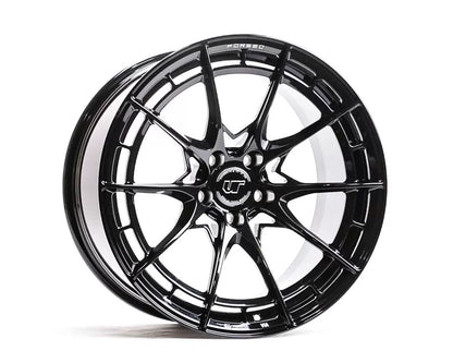 VR Forged D03-R Wheel Set Nissan 370Z 350Z 19x9.5 19x10.5 Gloss Black | 154646247