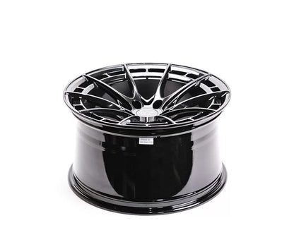 VR Forged D03-R Wheel Set Nissan 370Z 350Z 19x9.5 19x10.5 Gloss Black | 154646247