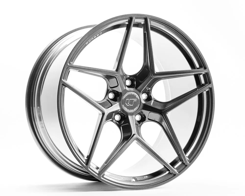 VR Forged D04 Wheel Set Porsche Taycan | Audi e-Tron GT 21x9.5 21x11.5 Gunmetal | 153792422