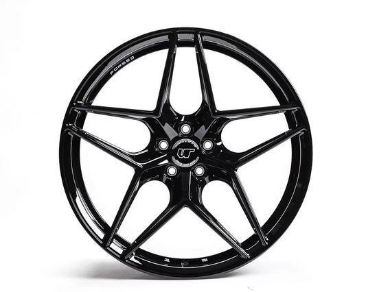 VR Forged D04 Wheel Set Audi R8 | Lamborghini Huracan 20x9.0 21x12 Gloss Black | 153792416