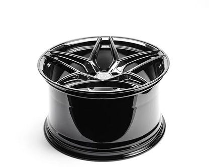 VR Forged D04 Wheel Set Audi R8 | Lamborghini Huracan 20x9.0 21x12 Gloss Black | 153792416