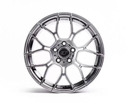 VR Forged D09 Wheel Set Honda Civic Type-R FK8 | FL5 18x9.5 Hyper Black | 153792457