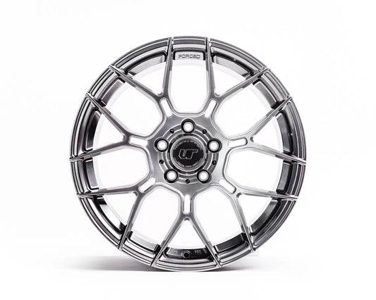VR Forged D09 Wheel Set Honda Civic Type-R FK8 | FL5 18x9.5 Hyper Black | 153792457