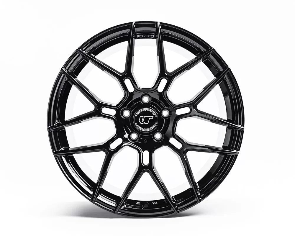 VR Forged D09 Wheel Set Corvette C6 C7 Z06 19x10 20x12.5 Gloss Black | 154640560