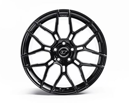 VR Forged D09 Wheel Set Corvette C6 C7 Z06 19x10 20x12.5 Gloss Black | 154640560