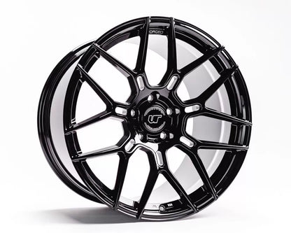 VR Forged D09 Wheel Set Corvette C6 C7 Z06 19x10 20x12.5 Gloss Black | 154640560