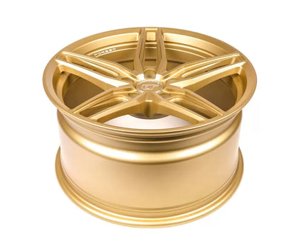 VR Forged D10 Wheel Set Subaru WRX STI 18x9.5 Satin Gold | 153792469