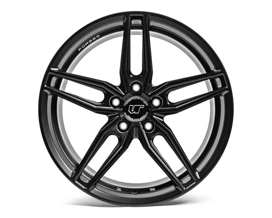 VR Forged D10 Wheel Set Subaru WRX STI 18x9.5 Matte Black | 153792475