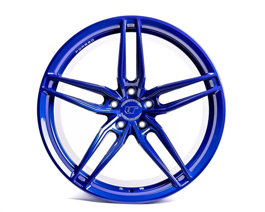 VR Forged D10 Wheel Set Nissan GT-R 20x10 20x12 Dark Blue | 153792468