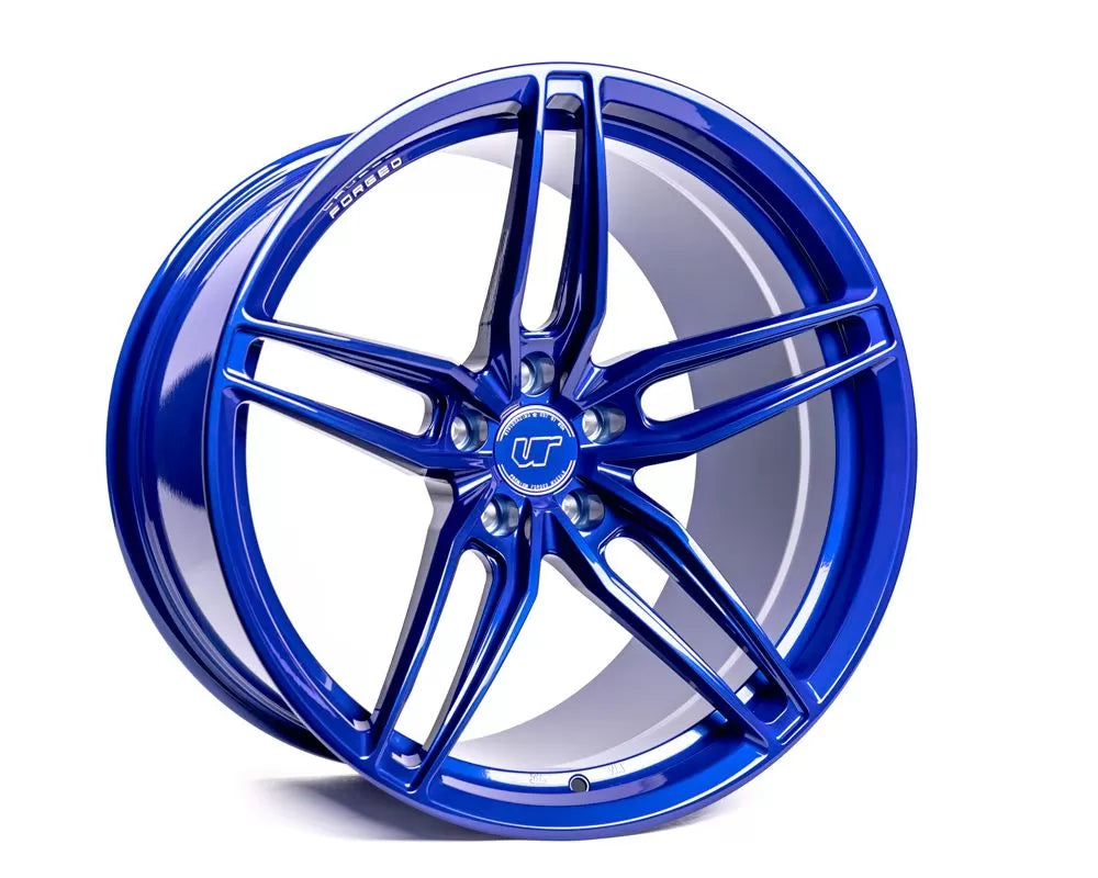 VR Forged D10 Wheel Set Nissan GT-R 20x10 20x12 Dark Blue | 153792468