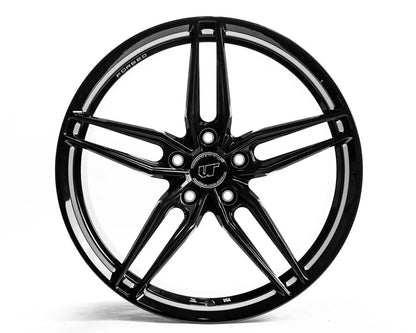 VR Forged D10 Wheel Set Corvette C6 C7 Z06 19x10 20x12.5 Gloss Black | 154645063