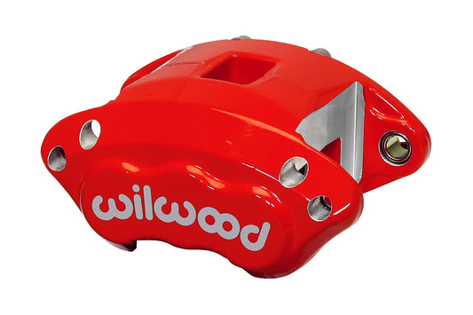 Wilwood Caliper GM D154 Red Dual Piston 1.62in Dia | WIL120-11873-RD