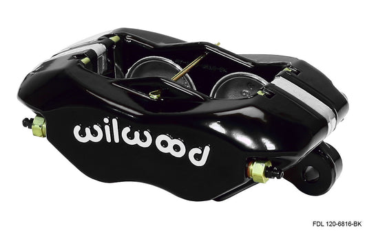 Wilwood Caliper Dynalite 0.810in Rotor 4 Piston Black | WIL120-6816-BK