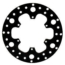 Wilwood Rotor 6BT .350in 10.5 x 5.5 Frt Midget Drilled | WIL160-3455