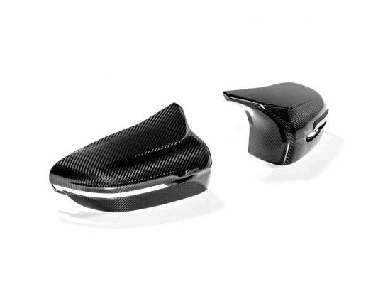 Akrapovic 2016-2020 BMW Carbon Fiber Mirror Cap Set - High Gloss | WM-BM/CA/1/G