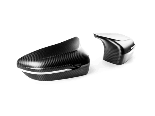 Akrapovic 2016-2020 BMW Carbon Fiber Mirror Cap Set - Matte | WM-BM/CA/1/M
