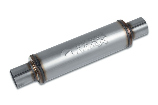 Street Series - Street Max Straight Through Performance Muffler Round Body | SM10416