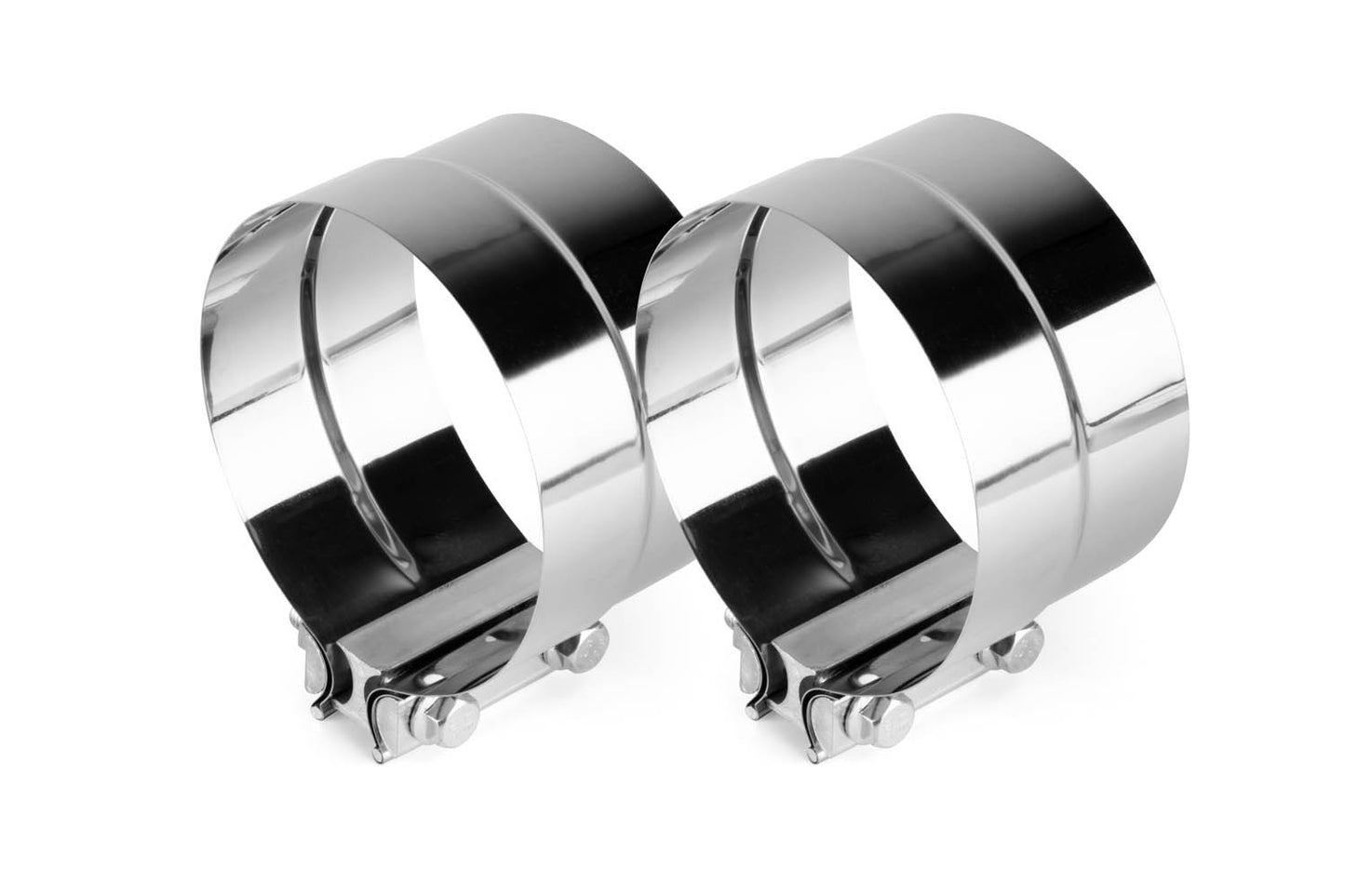 Street Series - Aero Exhaust Stainless Steel Lap Joint Clamps - Pair | 20111