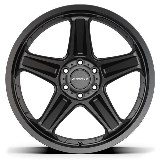 Defiant Aluminum Wheel, 20" x 9.5", 5-115,  +15mm ET | DF07-20095-5115-15B1