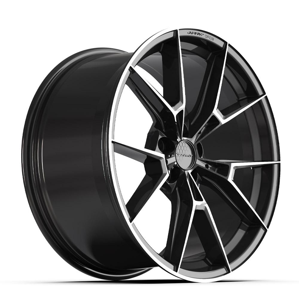 Defiant Aluminum Wheel, 20" x 9", 5-120,  +40mm ET | DF09-20090-5120-40MBT